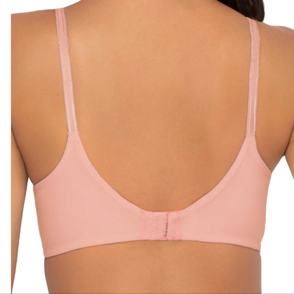 Fruit Of The Loom Tee Shirt Bra 2-Pack   Pink & Grey   Size XXL   NWT - Picture 5 of 16